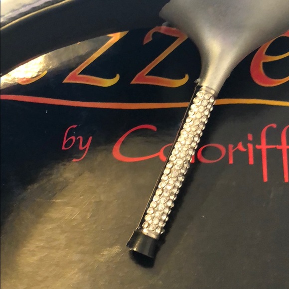 Rhinestone stiletto heels brand new! - Picture 3 of 8